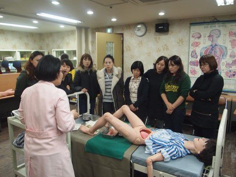 [탑★간호학원] 38기 야간반 도뇨실습(1)