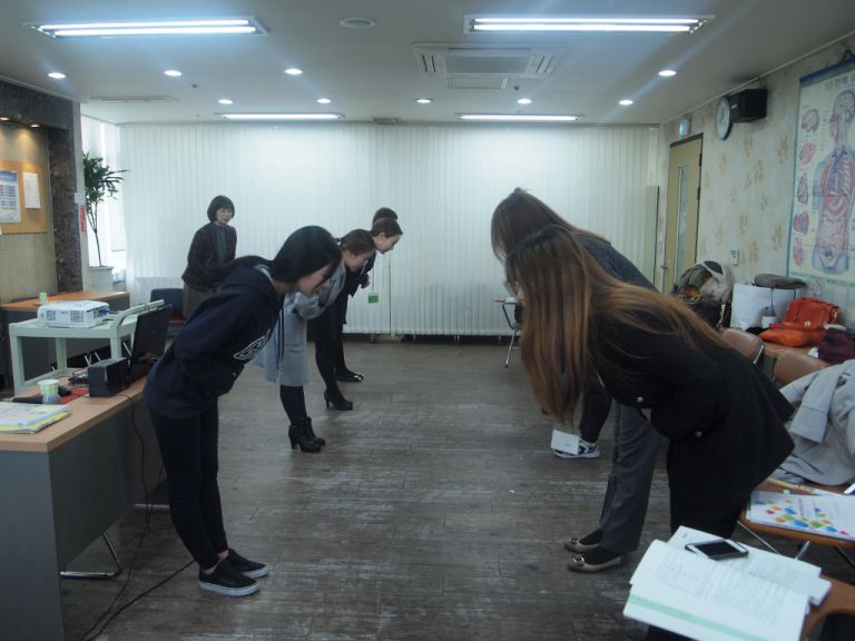 [탑간호학원] 병원코디네이터과정 인사수업