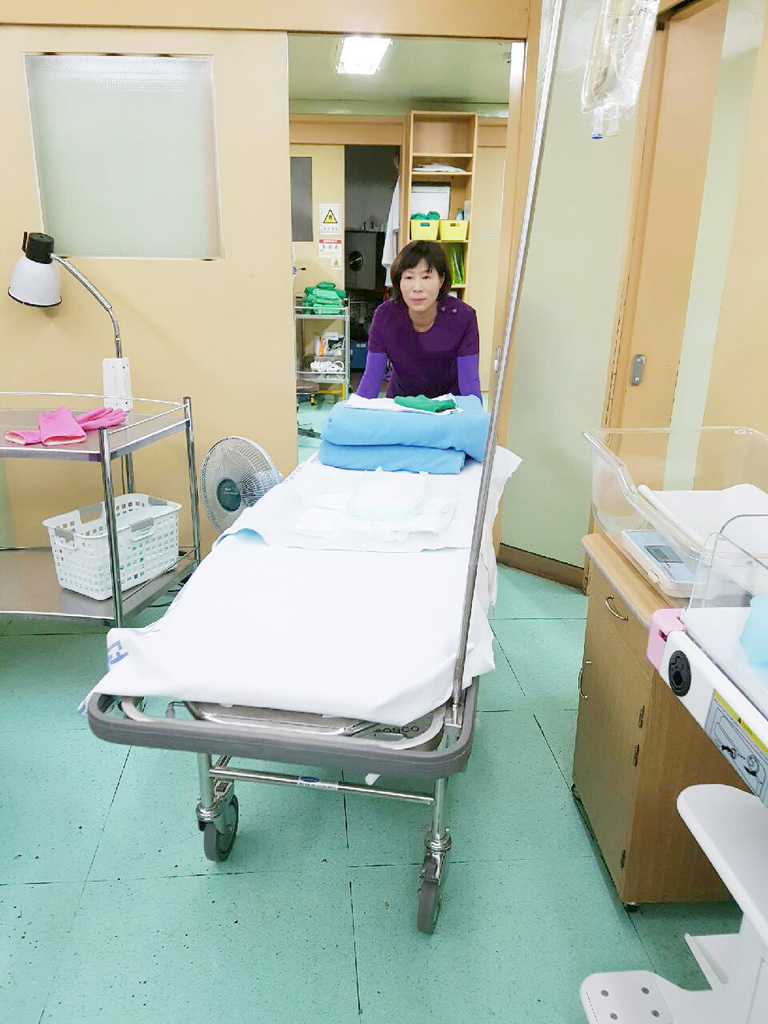 분만실실습-침상이동