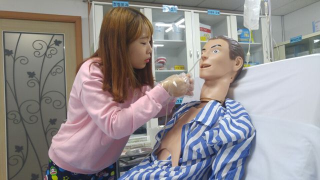 [탑간호학원] 위관영양 실습