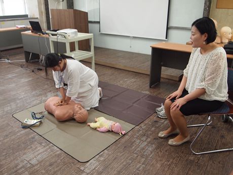 [탑간호학원] 121기 코디네이터과정 CPR수업