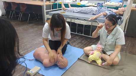 [탑간호학원] 40기 CPR수업