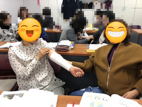 탑★간호학원 49기 붕대감기