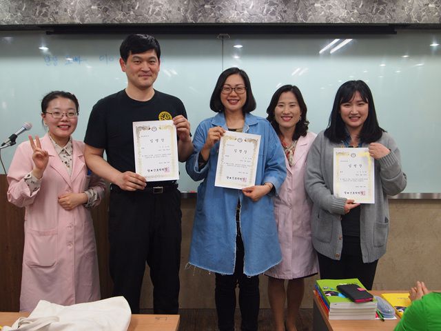 [부평]오전/오후 각 반의 대표님들 입니다~^^