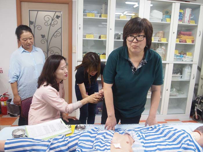 [탑간호학원]37기 비타민주사실습